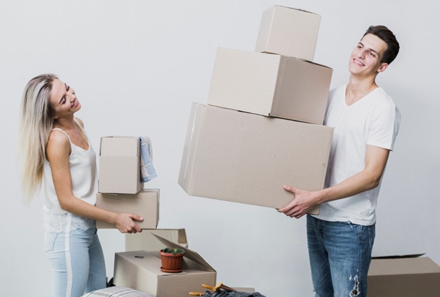 stěhování věcí